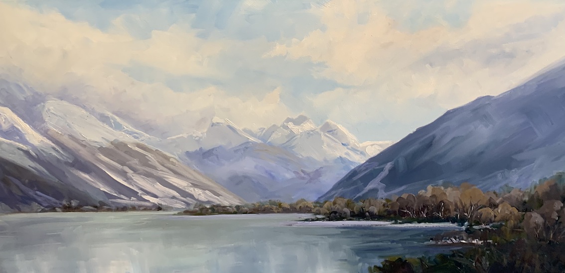 Debbie Lambert |Glenorchy  winter wonderland | McAtamney Gallery and Design Store | Geraldine NZ